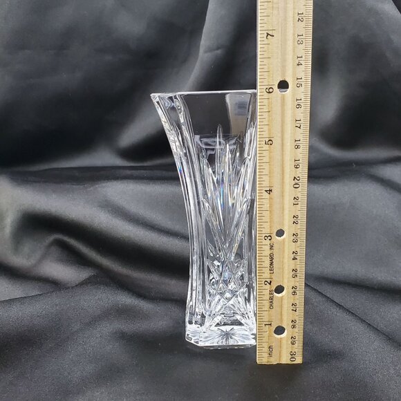 VTG Waterford Marquis Florence Court Crystal Vase 6" Tall Elegant Cut - Picture 8 of 9